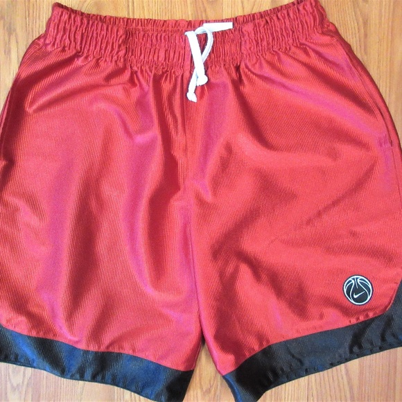 SZ L- VTG 2000 NIKE Mens SHINY ATHLETIC SHORTS